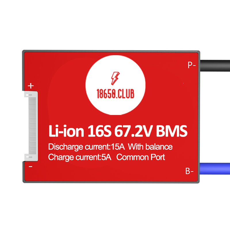 16S 67.2V 15A Active Balancing DALY Lithium Ion BMS